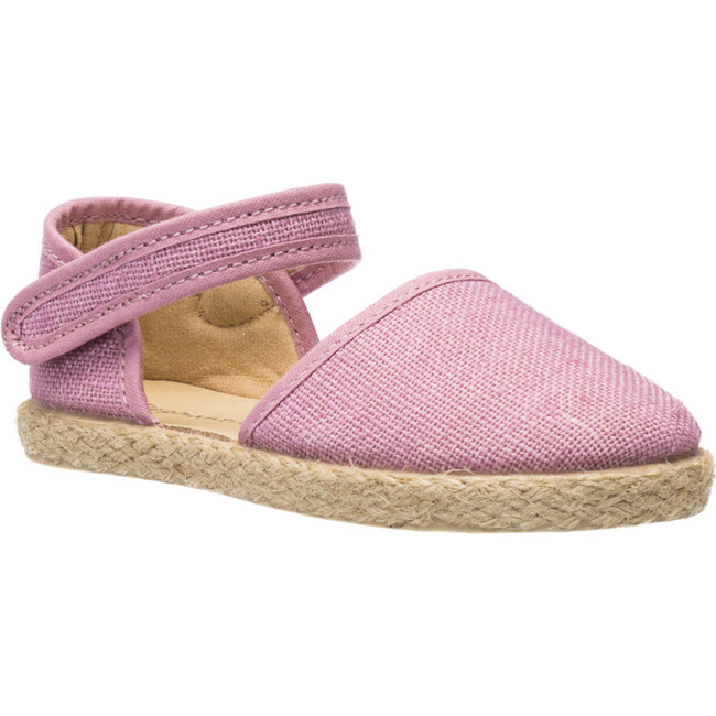 Linen Classic Espadrille, Mauve