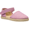 Linen Classic Espadrille, Mauve - Espadrilles - 1 - thumbnail