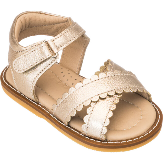 Toddler Bloom Sandal, Gold - Sandals - 3