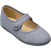 Linen Mary Jane, Indigo - Mary Janes - 3