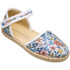 Linen Classic Espadrille, Floral - Espadrilles - 3