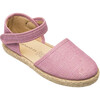 Linen Classic Espadrille, Mauve - Espadrilles - 3