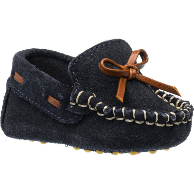 Baby Driver Loafer, Suede Blue