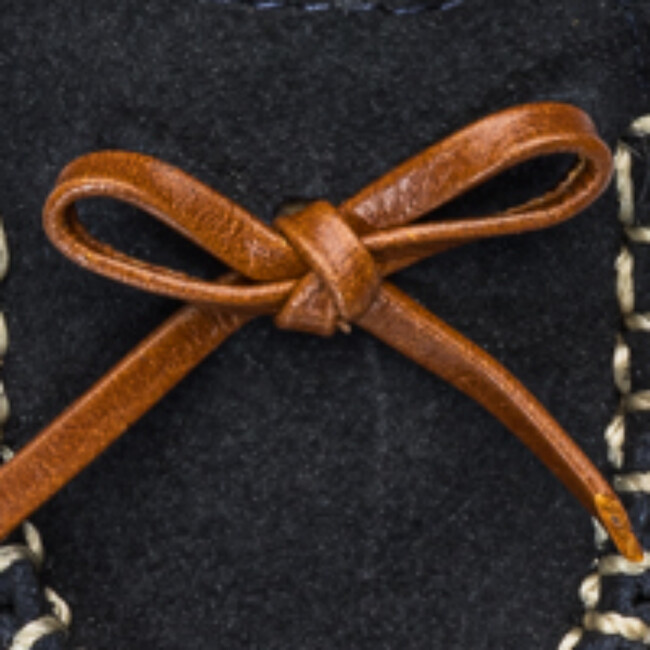 Baby Driver Loafer, Suede Blue - Loafers - 4