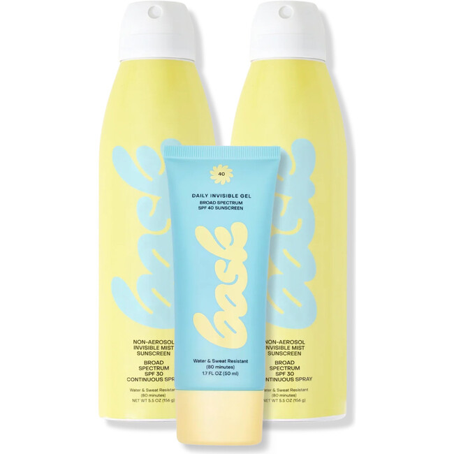 The Transparent Trio - SPF 30