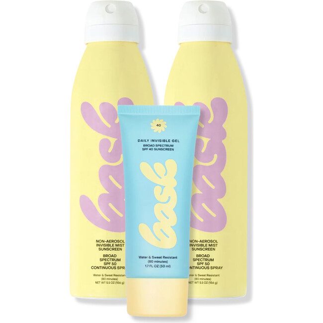 The Transparent Trio - SPF 50