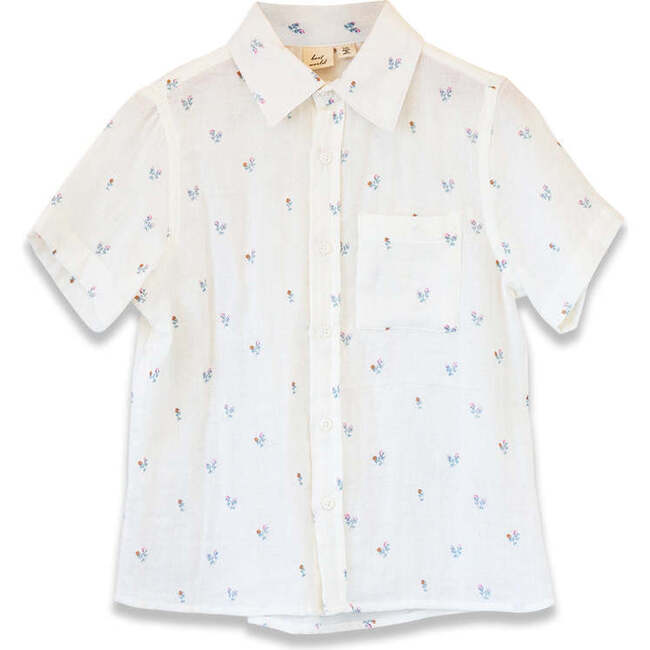 Boys Collar Shirt, Petit Floret