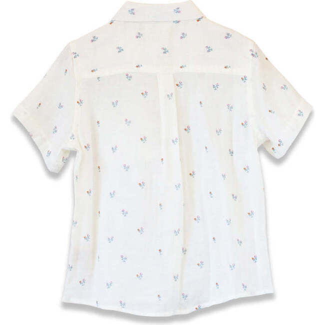 Boys Collar Shirt, Petit Floret - Polo Shirts - 3