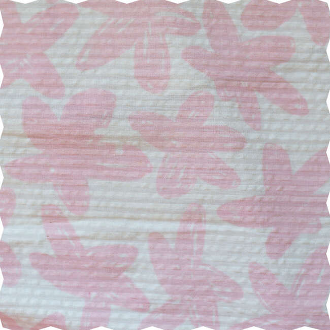 Girls Amy Dress with Lace trim, Sunwashed Pink - Dresses - 3