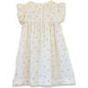 Girls Hannah Dress with Flutter Sleeves, Petit Floret - Dresses - 5