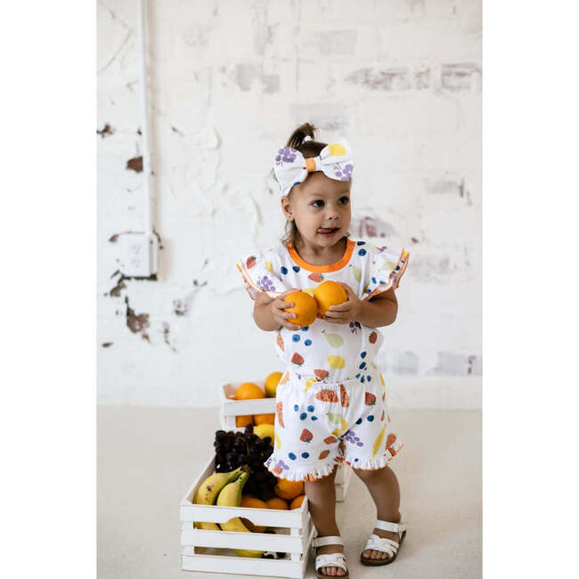 Ruffle Short Set, Vitamin C (Orange)