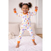 Long Sleeve Pajama Set, Vitamin C (Orange) - Pajamas - 2