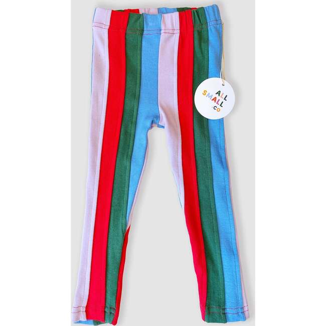 Rainbow Stripe Leggings, Stripes