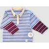 Layered Oversized Polo, Stripes - Polo Shirts - 1 - thumbnail