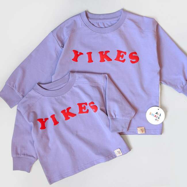 Yikes Tee, Purple