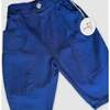 Workwear Pants, Blue - Pants - 3