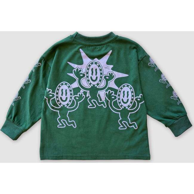 Space Cadet Tee, Green - T-Shirts - 3