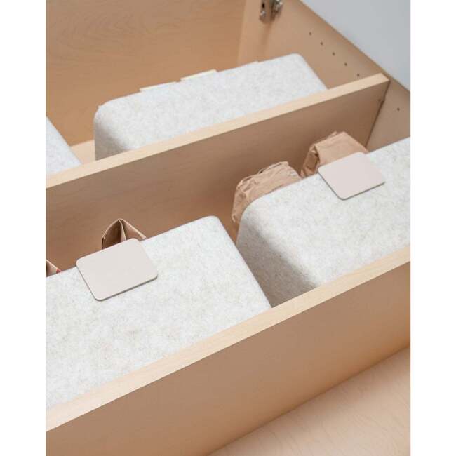 Label - Clip | Set of 3, Stone