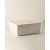 Sculpted Bin - Large with Lid, Stone - Storage - 4 - thumbnail