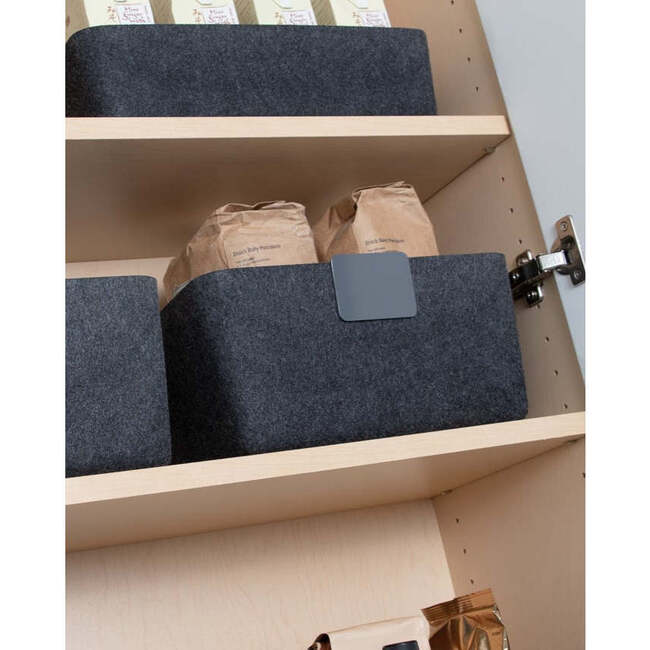 Label - Clip | Set of 3, Carbon