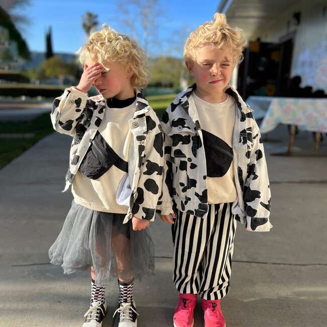 Belt Bag Sweatshirt, Cream