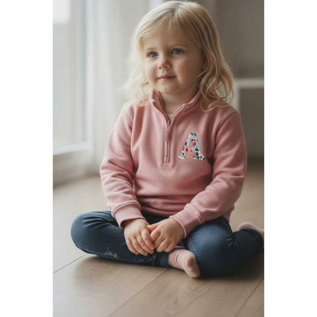 Liberty of London Children's Personalised Fleece, Pink