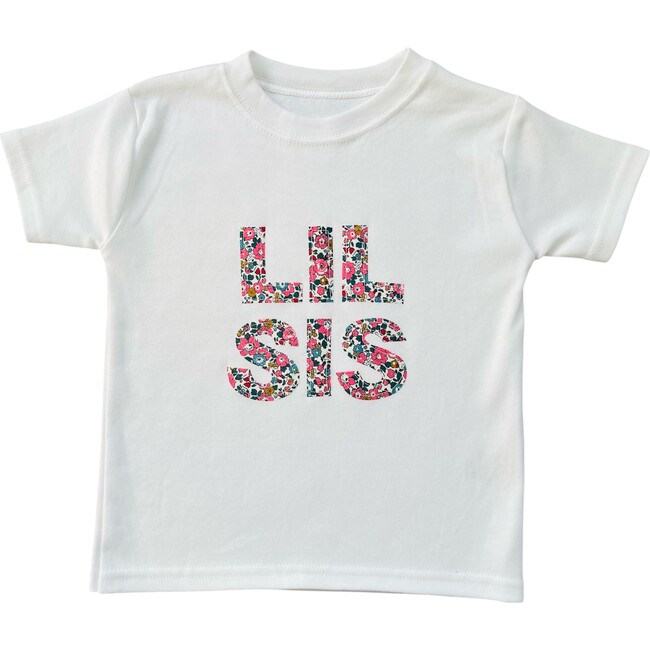 Liberty of London Children's Lil Sis T-Shirt, White