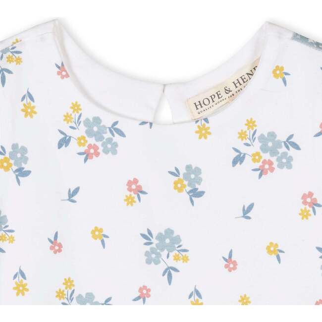 Organic Sleeveless Knit Tank Dress, Sunlit Multi Floral - Dresses - 4