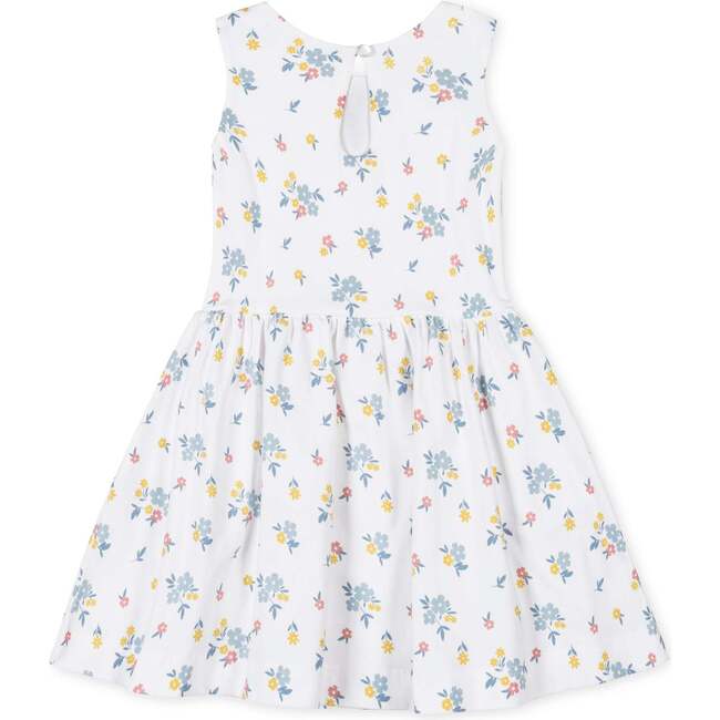 Organic Sleeveless Knit Tank Dress, Sunlit Multi Floral - Dresses - 5