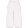 Linen Paper Bag Tie-Waist Pant, White Linen - Pants - 4 - thumbnail