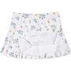 Organic Printed Knit Skort, Sunlit Multi Floral - Skirts - 3