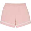 Organic Seersucker Pull-On Short, Tonal Rose Seersucker - Shorts - 4