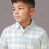 Linen Short Sleeve Shirt, Sunlit Plaid - Button Downs - 2
