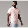 Organic Short Sleeve Seersucker Shirt, Tonal Rose Seersucker - Button Downs - 3