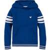 Organic French Terry Kanga Hoodie, Bold Blue - Sweatshirts - 1 - thumbnail