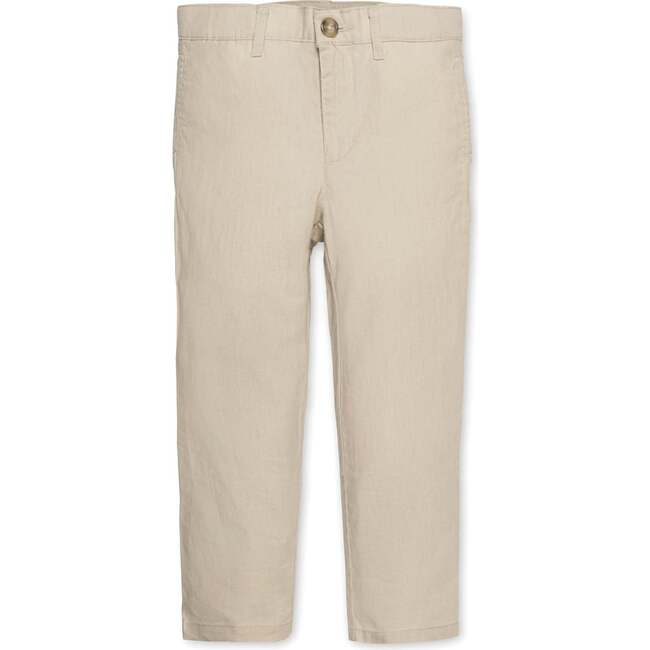 Linen Suit Pant, Sand Linen