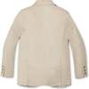 Linen Suit Jacket, Sand Linen - Blazers & Sport Coats - 4