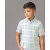 Linen Short Sleeve Shirt, Sunlit Plaid - Button Downs - 3 - thumbnail