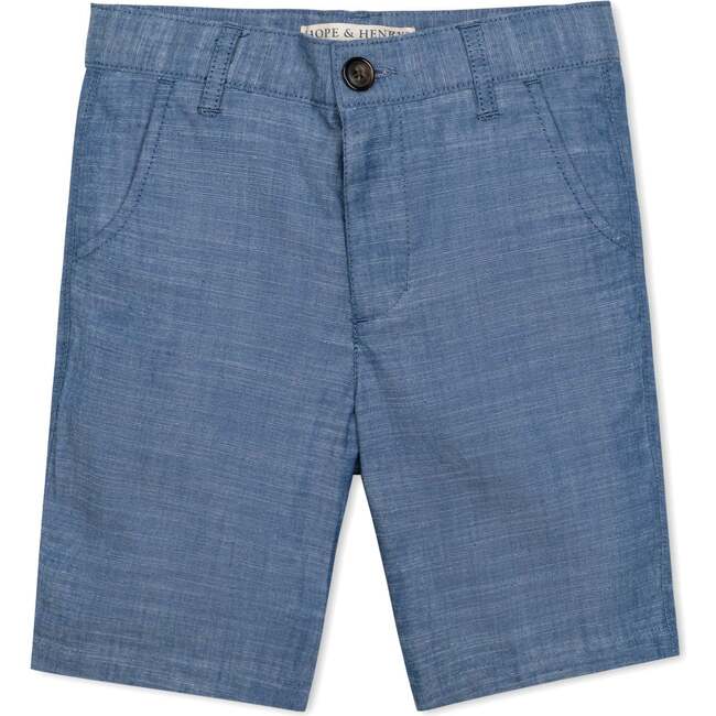 Organic Cotton Chambray Short, Chambray