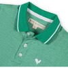 Organic Short Sleeve Knit Pique Polo Shirt, Kelly Green - Polo Shirts - 4