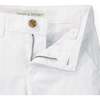 Organic Uniform Stretch Chino Short, White Stretch - Shorts - 2