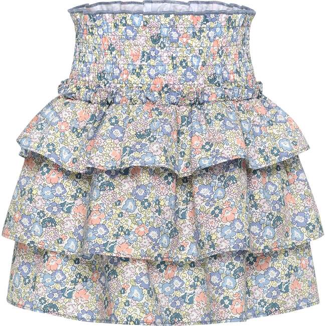 Sally Skirt, Coral Floral