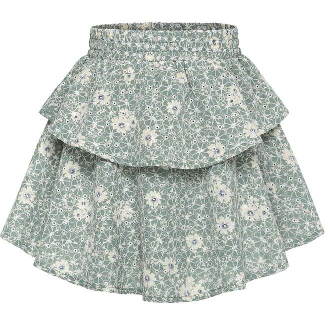 Parker Skirt, Embroidered Petals