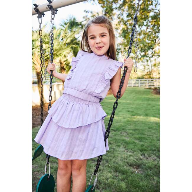 Rowan Top, Purple/Gold