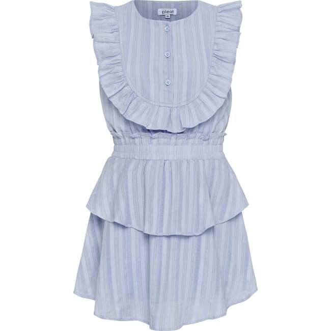 Jane Dress, Peri/Gold