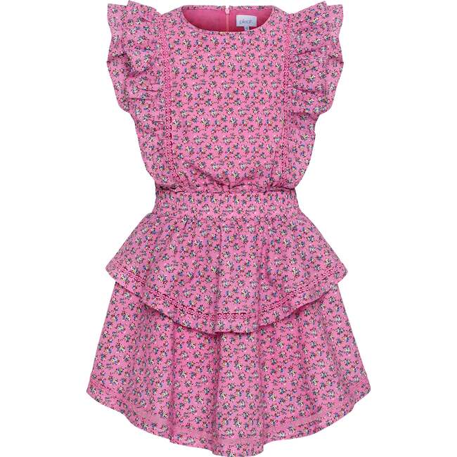 Gigi Dress, Hibiscus Pop