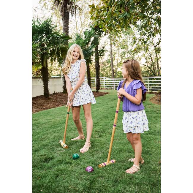 Helen Dress, Violet Roses