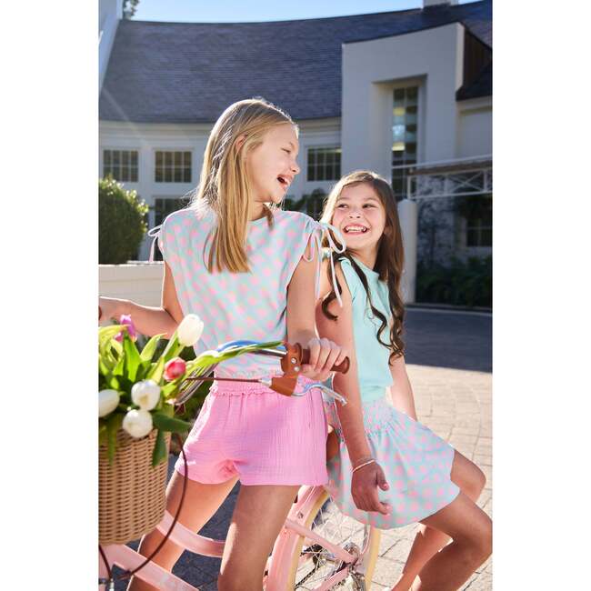 Emma Top w/ Ties, Abstract Horizon