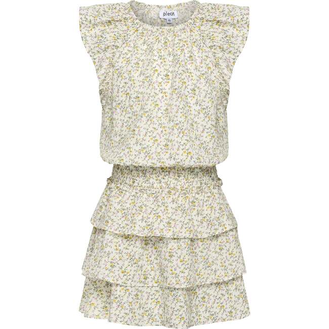 Tepper Dress, Cream Ditsy