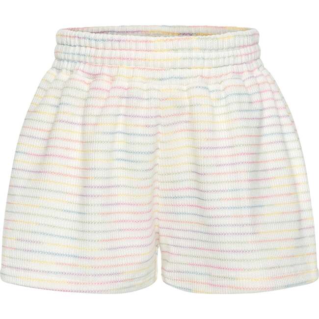 Carlisle Short, Rainbow Stripe Knit